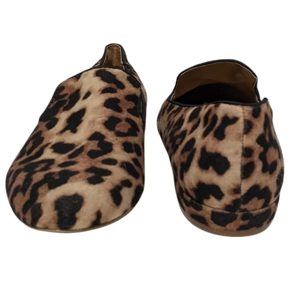 STEVE MADDEN Sol Animal Leopard Print Loafers 7